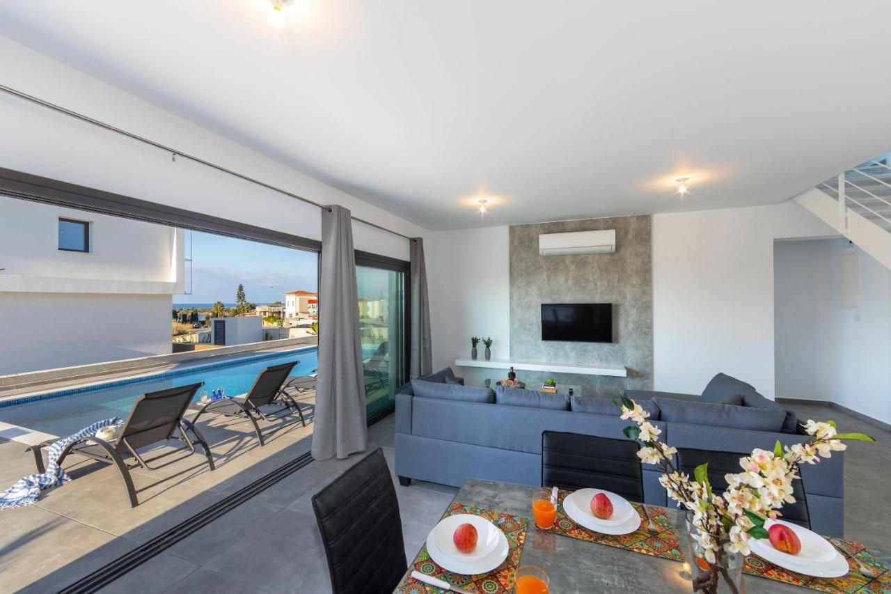 Villa Marlene, Walking Distance To Coral Beach! Peyia Dış mekan fotoğraf